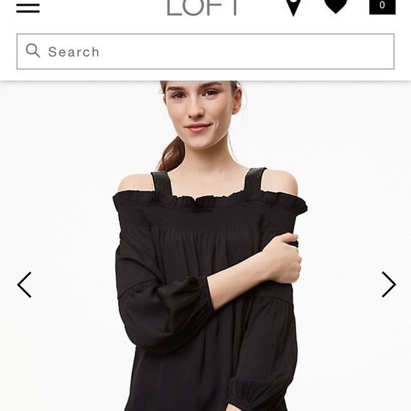 LOFT Beaded strap off the top - Picture 3 of 7